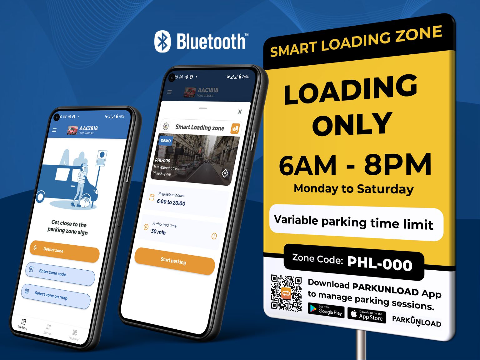 Parkunload Sign Bluetooth Loading Zone Philadelphia.jpg